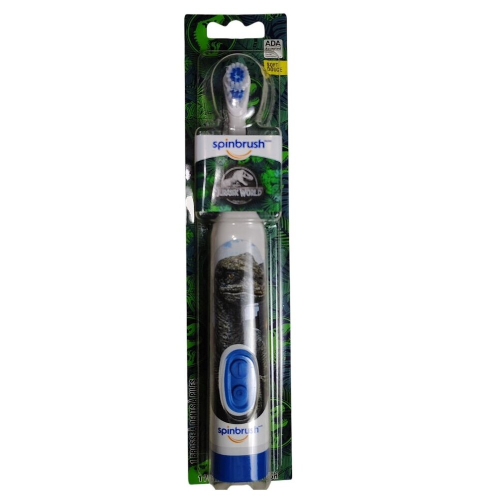 Spinbrush Kids Electric Soft Bristle Toothbrush Jurassic World